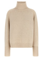 Be You Cashmere Turtleneck Sweater Beige