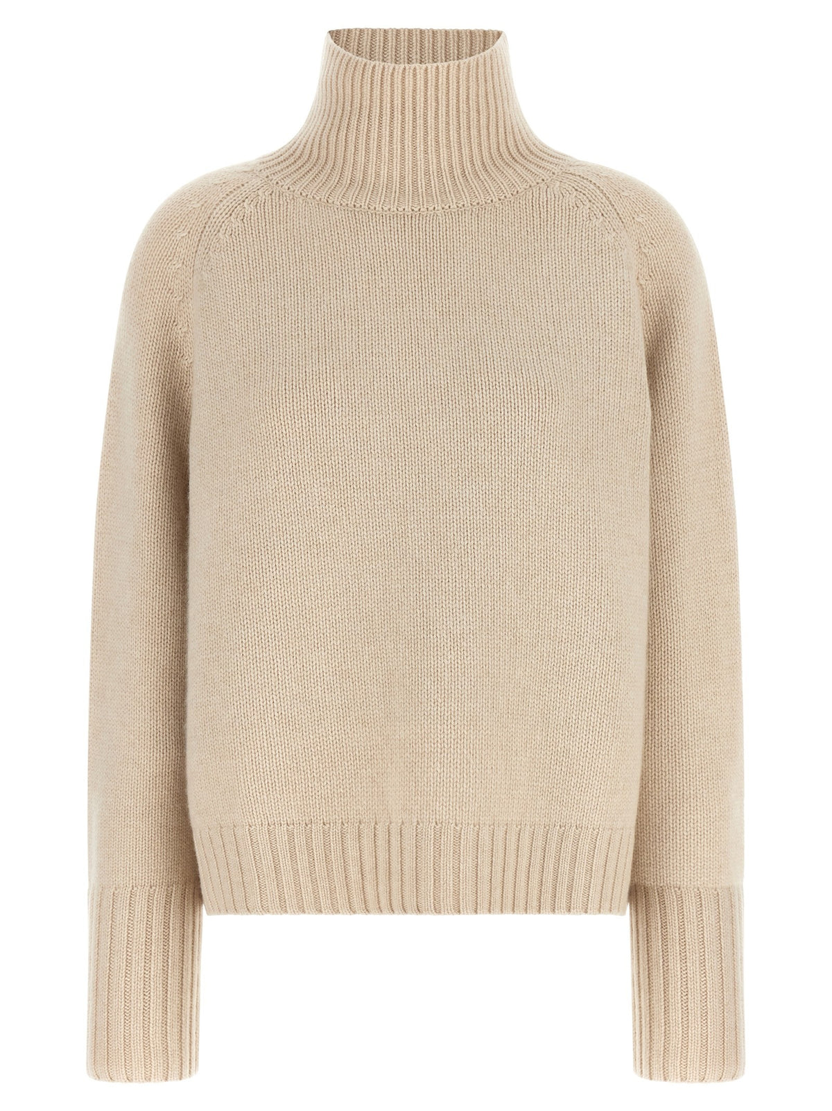 Be You Cashmere Turtleneck Sweater Beige