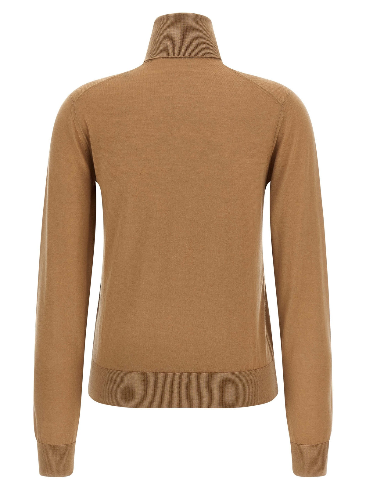 Dolce &amp; Gabbana Cashmere Turtleneck Sweater Beige