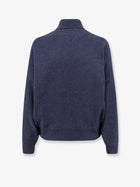 Brunello Cucinelli Women's Cashmere Turtleneck Blue, view 2