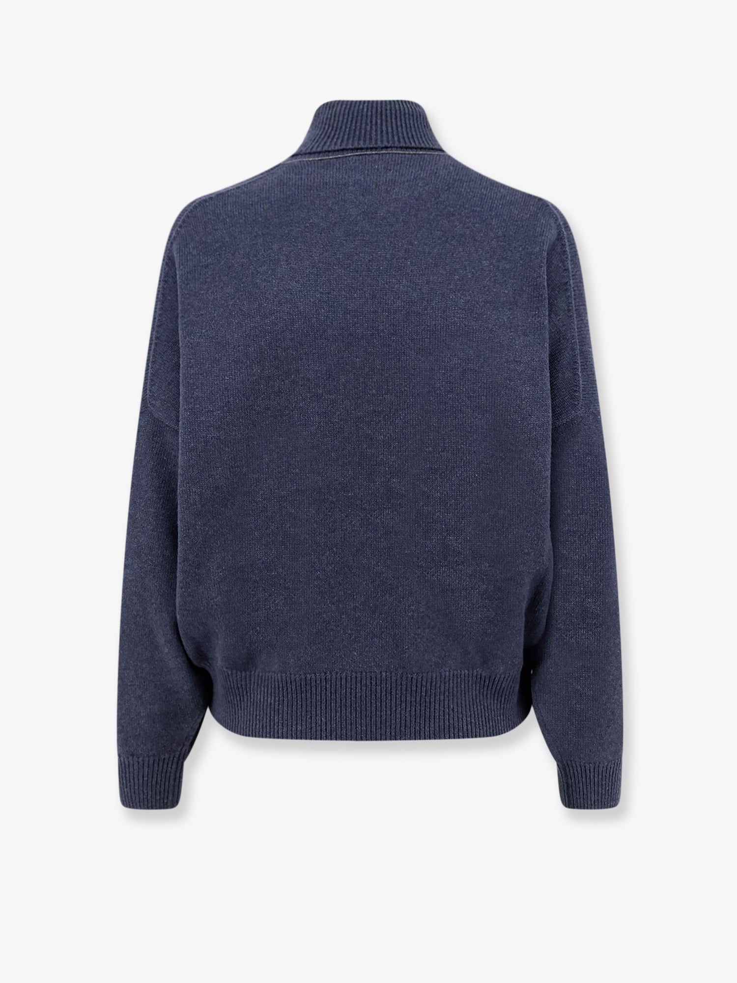 Brunello Cucinelli Women's Cashmere Turtleneck Blue