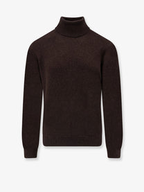 Loro Piana Men's Cashmere Turtleneck SOFT PEBBLE