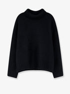 Soft Goat Women's Cashmere Turtleneck Black