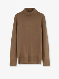 Toteme Women's Cashmere Turtleneck Brown Toteme