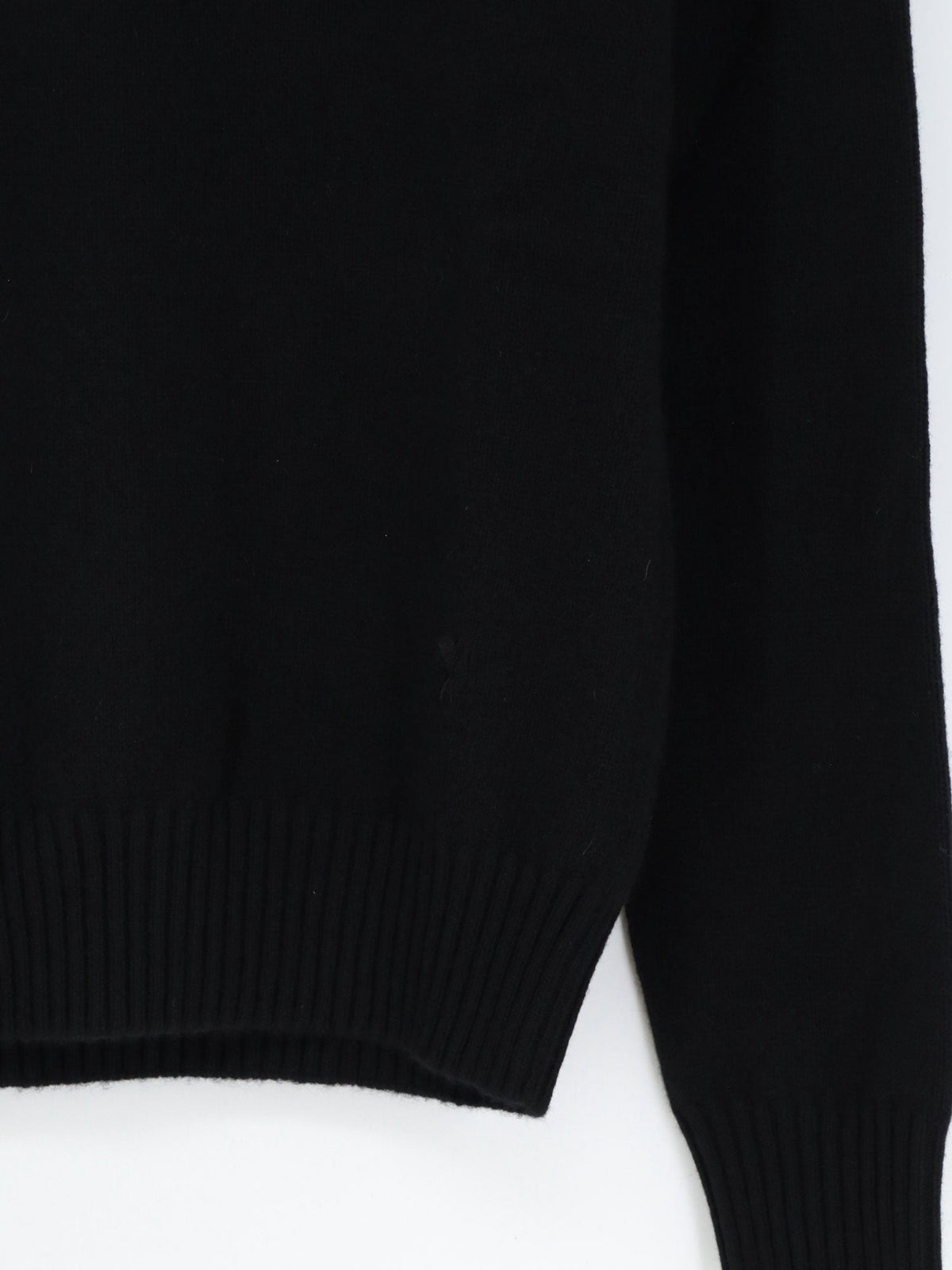 Ami Paris Men's Cashmere Turtleneck Black, view 3