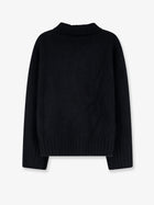 Soft Goat Women's Cashmere Turtleneck Black, view 2