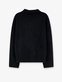 Soft Goat Women's Cashmere Turtleneck Black