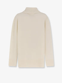 Toteme Women's Cashmere Turtleneck White