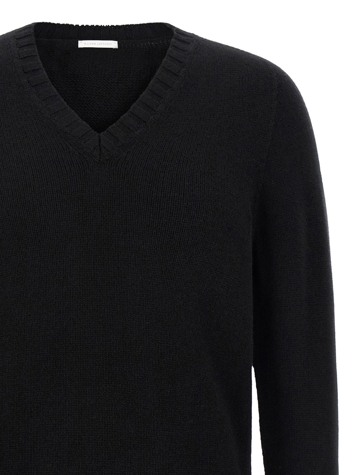 Oliver Lattughi Cashmere Sweater Black