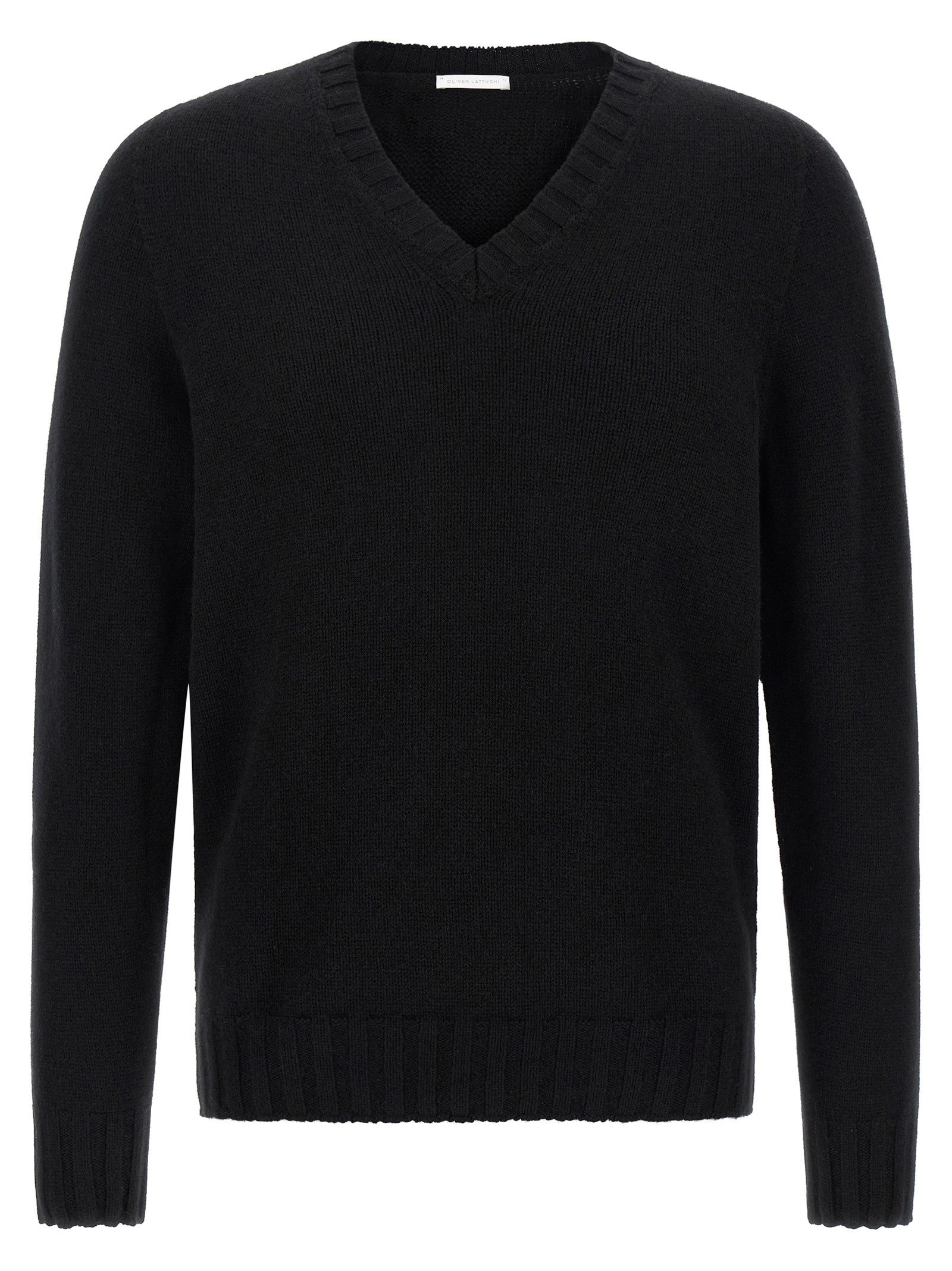Oliver Lattughi Cashmere Sweater Black