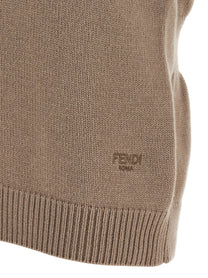 Fendi Cashmere Vest Beige