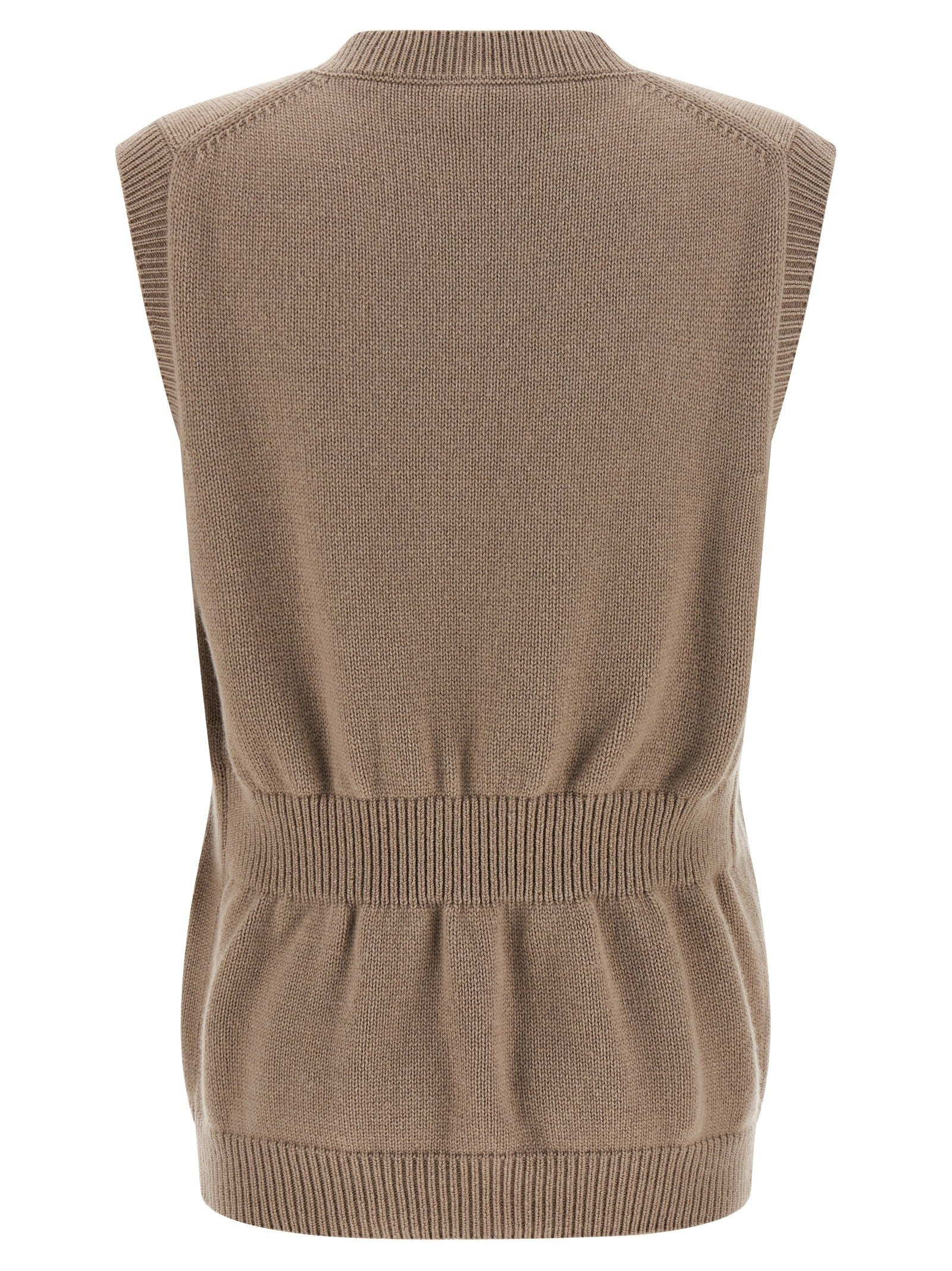 Fendi Cashmere Vest Beige