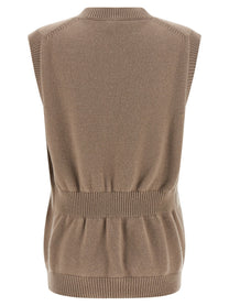 Fendi Cashmere Vest Beige