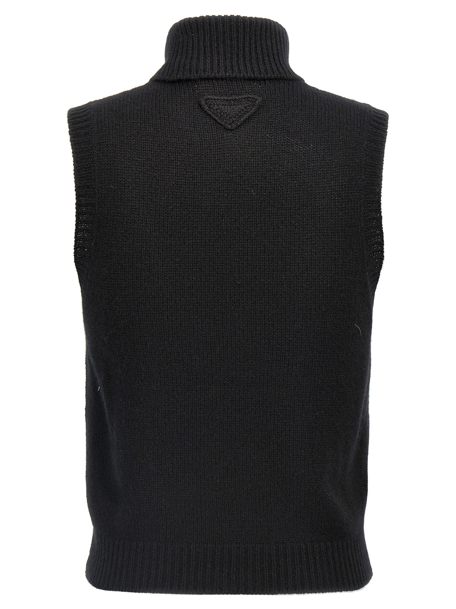 PRADA Cashmere Vest Black