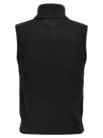 PRADA Cashmere Vest Black