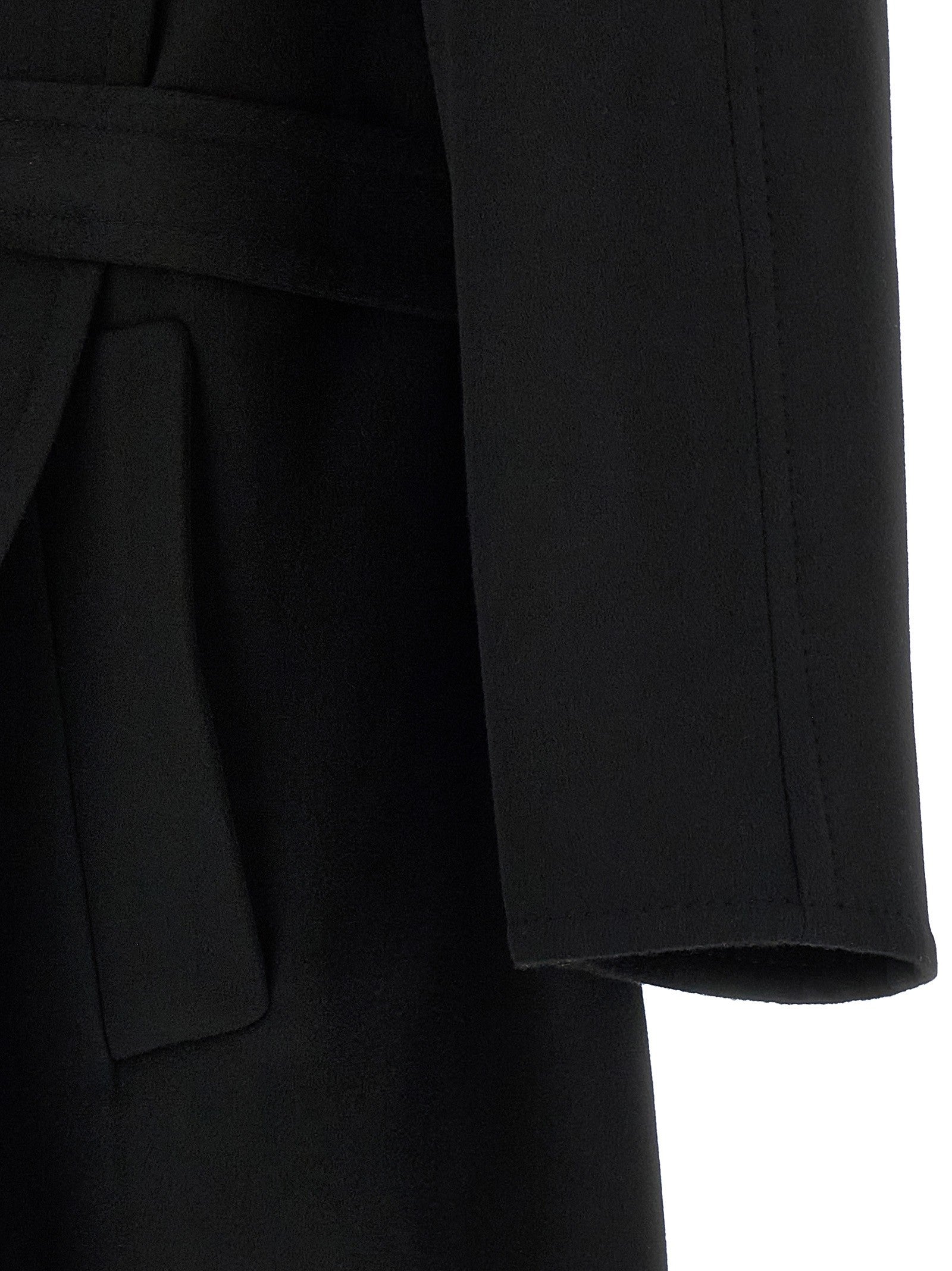 Tom Ford Cashmere Wool Coat Black