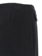 Ferragamo Cashmere Wool Skirt Black, view 4