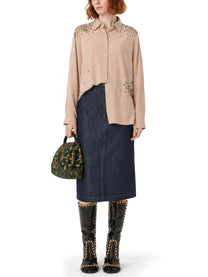 Dries Van Noten Women's Casia Shirt Pink