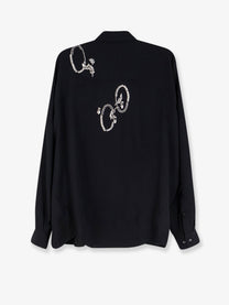 Dries Van Noten Women's Casia Shirt Black