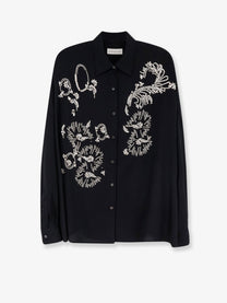 Dries Van Noten Women's Casia Shirt Black