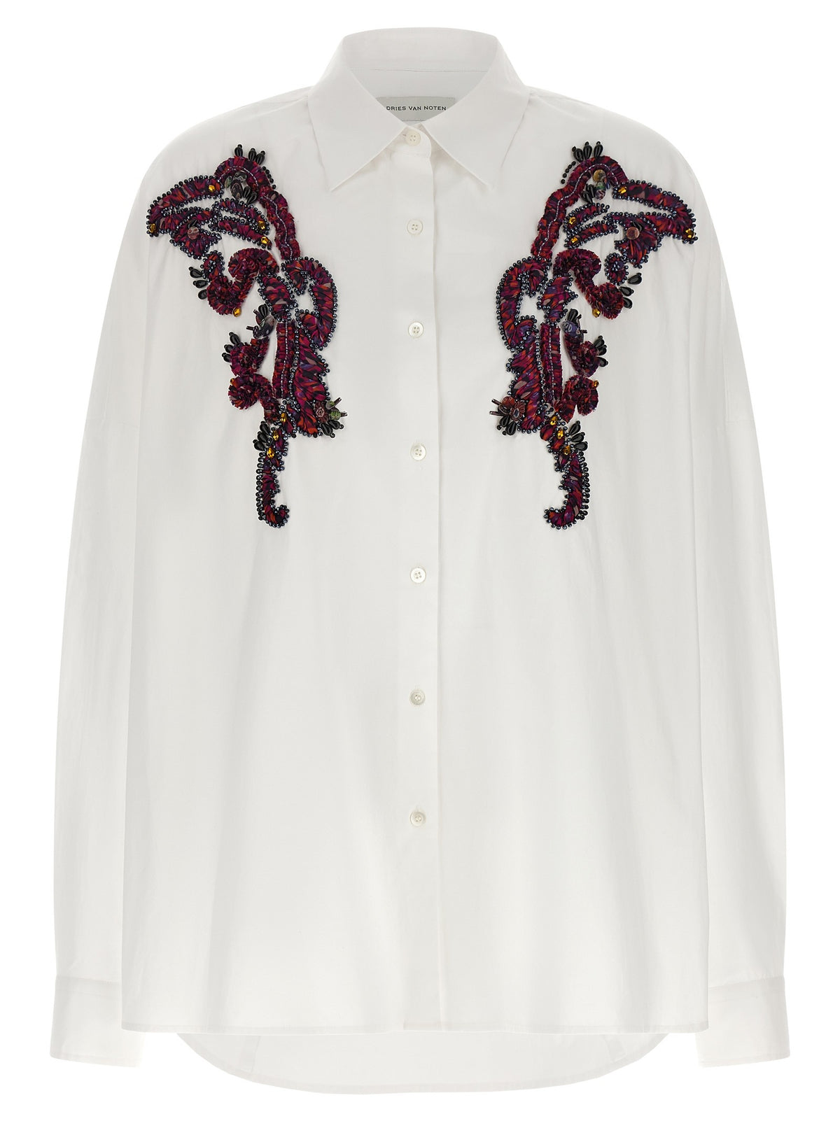 Dries Van Noten Casia Shirt White