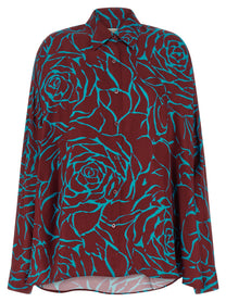 Dries Van Noten Casia Shirt Red