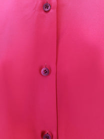 Dries Van Noten Women's Casia Silk Shirt Pink