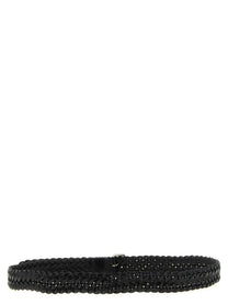 Saint Laurent Cassandre Belt Black