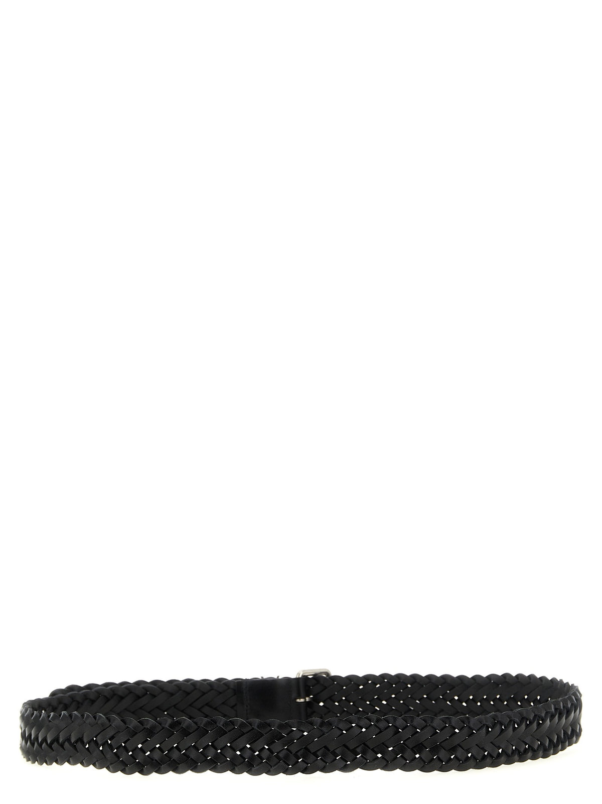 Saint Laurent Cassandre Belt Black, view 2