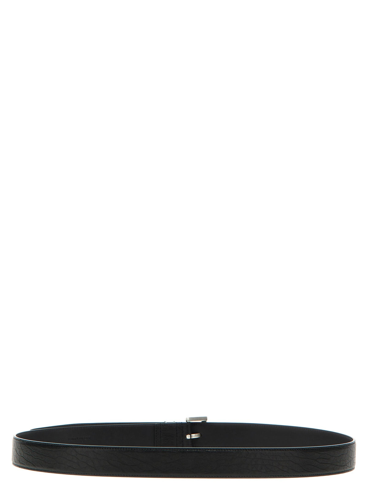 Saint Laurent Cassandre Belt Black
