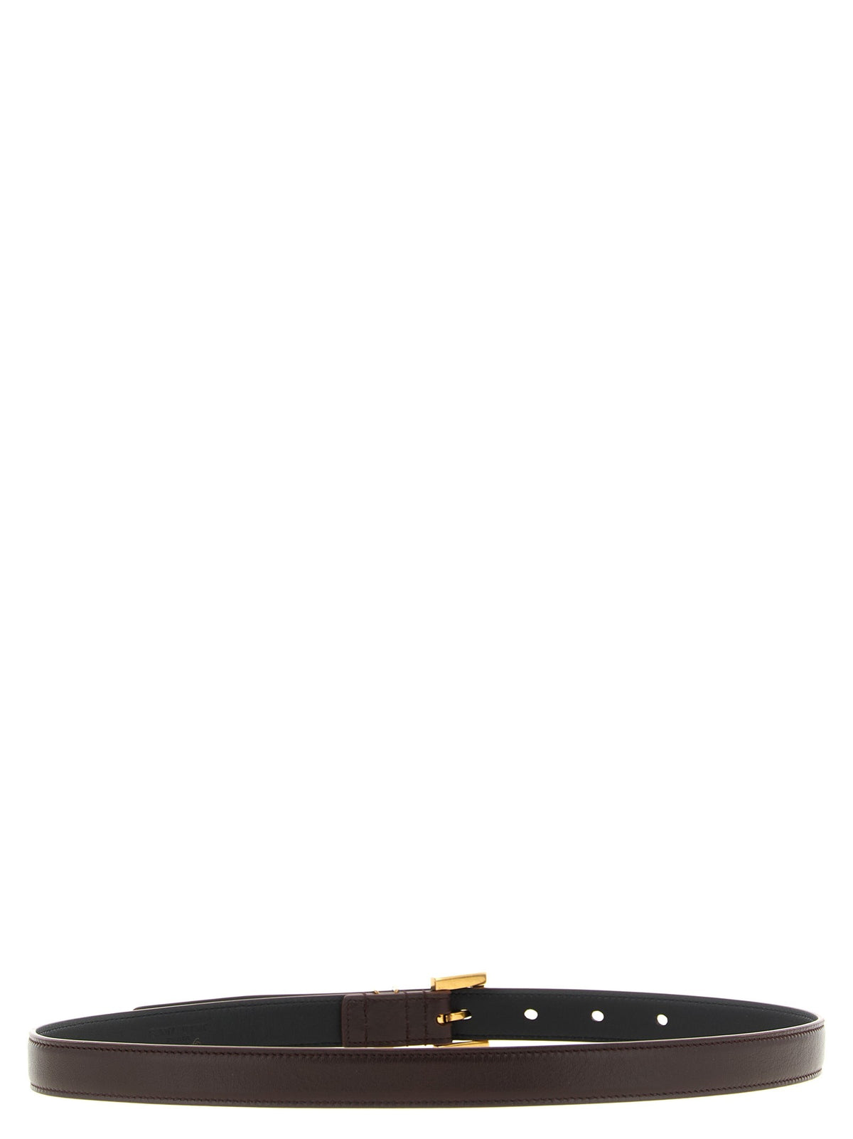 Saint Laurent Cassandre Belt Brown, view 2