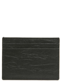 Saint Laurent Cassandre Card Holder Black