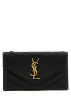 Saint Laurent Cassandre Card Holder Black
