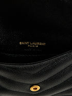 Saint Laurent Cassandre Card Holder Black, view 3