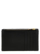 Saint Laurent Cassandre Card Holder Black, view 2