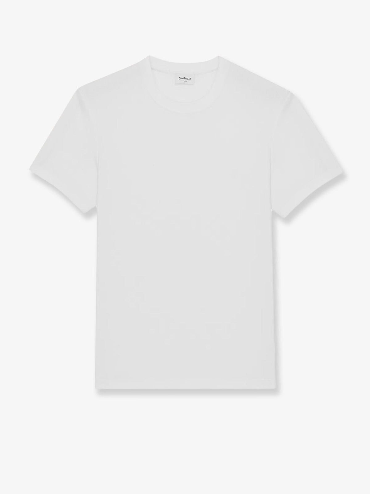 Saint Laurent Men's Cassandre Certified Cotton Shirt White