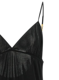 Saint Laurent Cassandre Chain Top Black, view 3