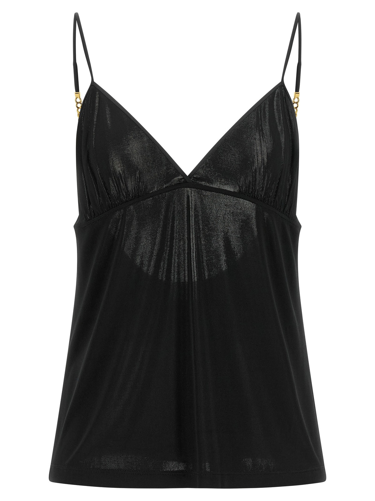 Saint Laurent Cassandre Chain Top Black