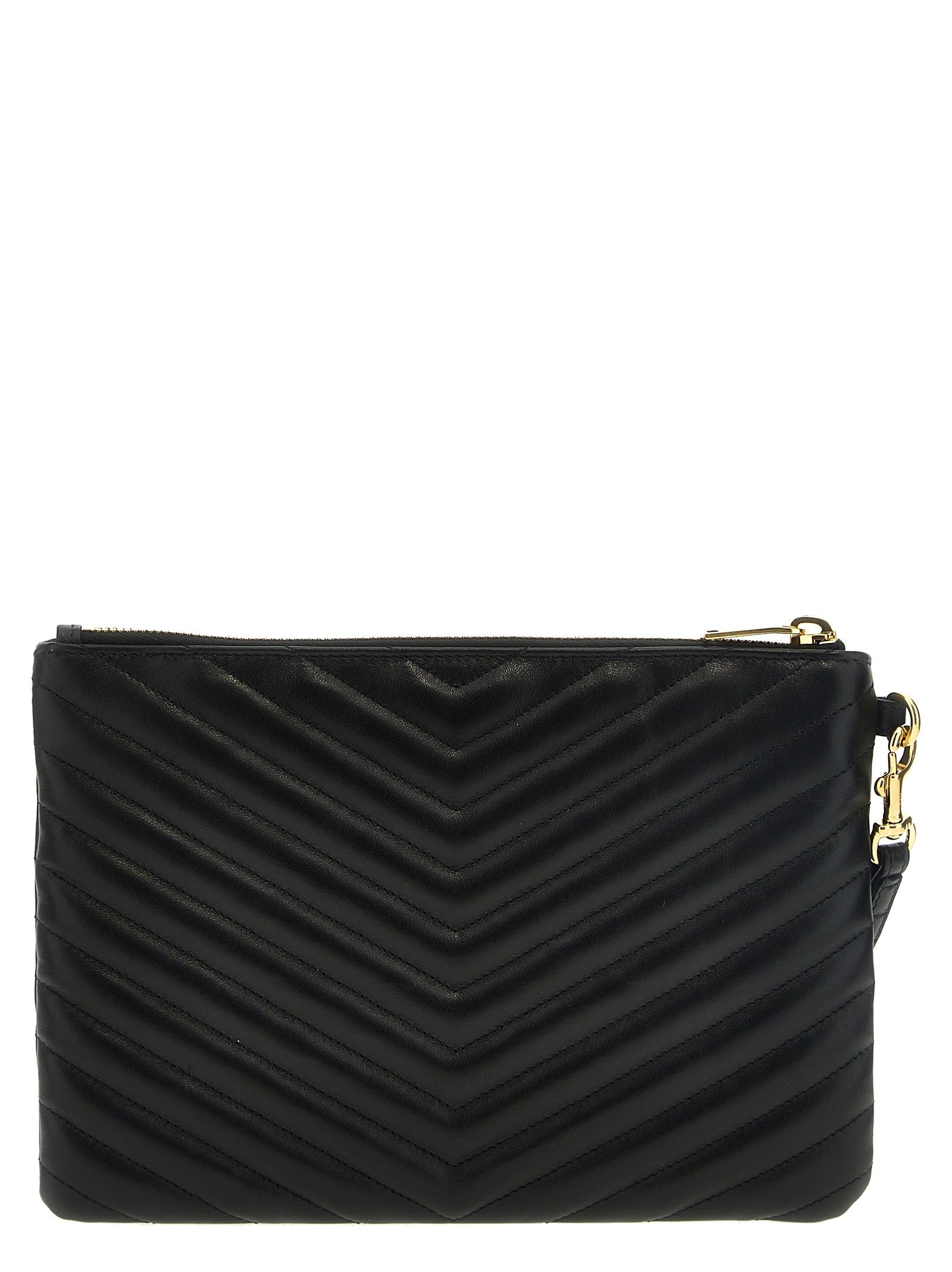 Saint Laurent Cassandre Clutch Black