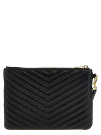 Saint Laurent Cassandre Clutch Black