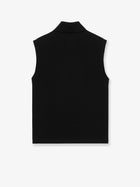 Saint Laurent Women's Cassandre Cotton Polo Shirt Black, view 2
