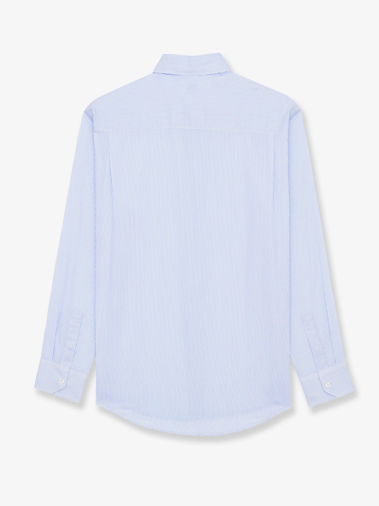 Saint Laurent Men's Cassandre Cotton Shirt White
