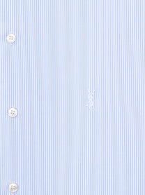 Saint Laurent Men's Cassandre Cotton Shirt White