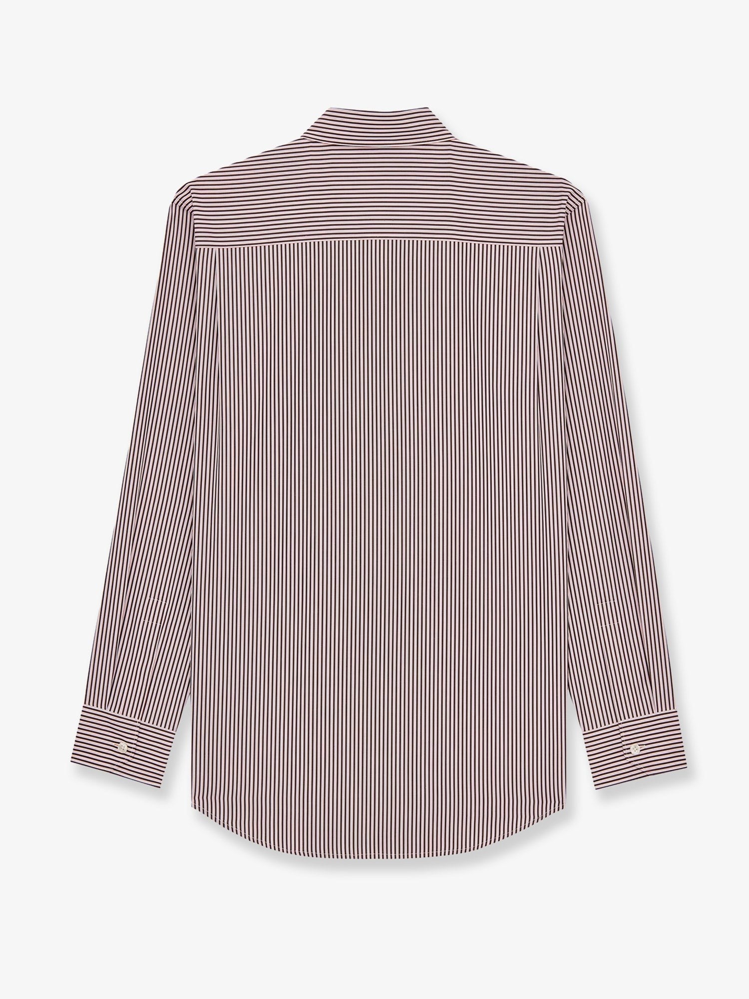 Saint Laurent Men's Cassandre Cotton Shirt White