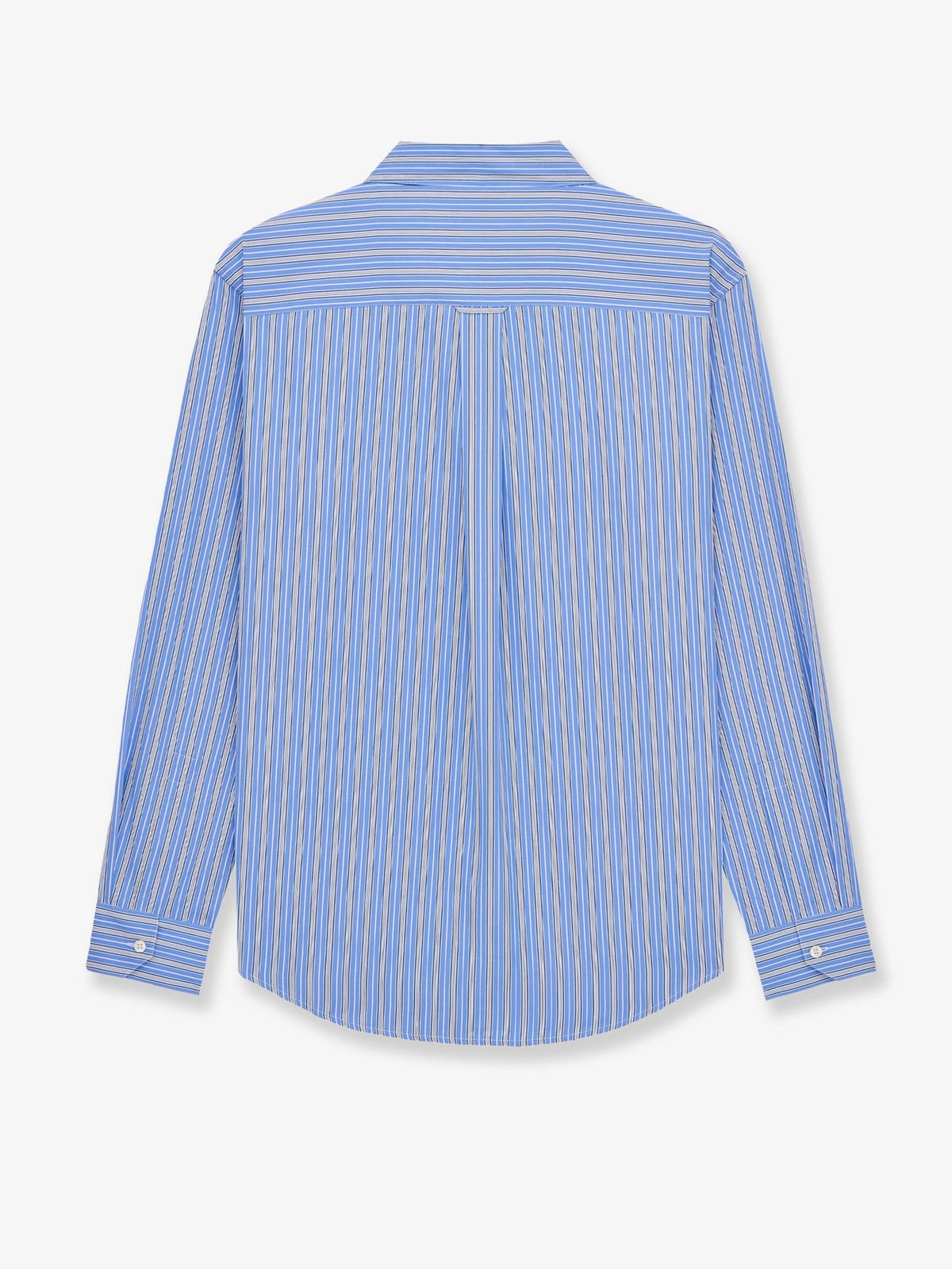 Saint Laurent Men's Cassandre Cotton Shirt Black, view 2