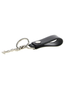 Saint Laurent Cassandre Key Ring Black