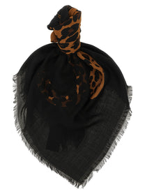 Saint Laurent Cassandre Scarf Black