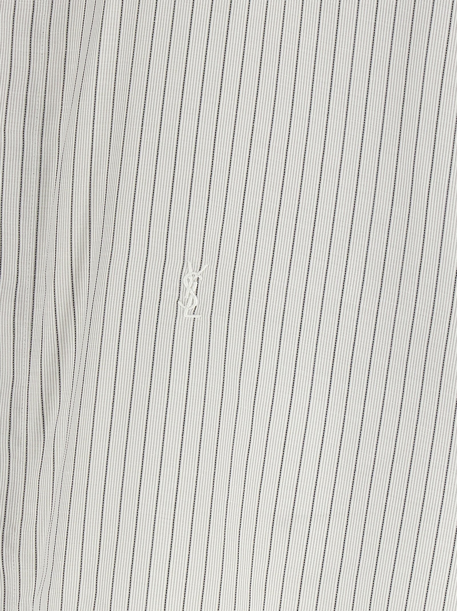 Saint Laurent Cassandre Shirt White