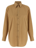 Saint Laurent Cassandre Shirt Brown