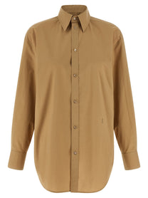 Saint Laurent Cassandre Shirt Brown